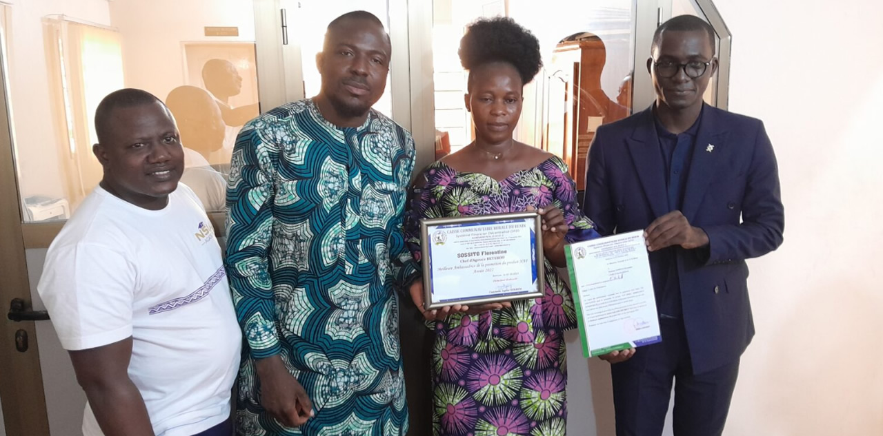 Célébration des meilleurs agents à la CCR Bénin