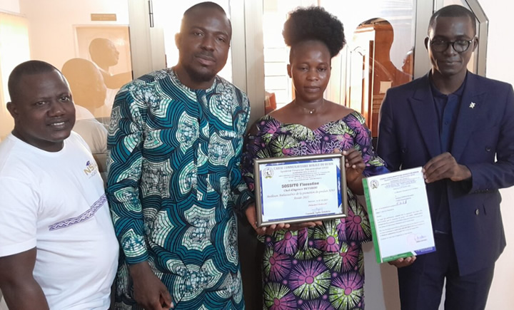 Célébration des meilleurs agents à la CCR Bénin