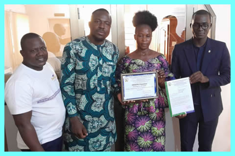 Cérémonie de distinction des meilleurs agents de la CCR-Bénin au titre de 2024